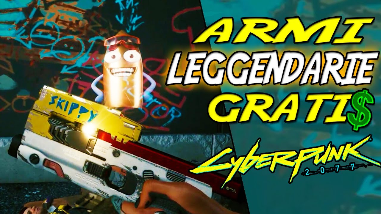DOVE TROVARE le ARMI più FORTI di CYBERPUNK 2077