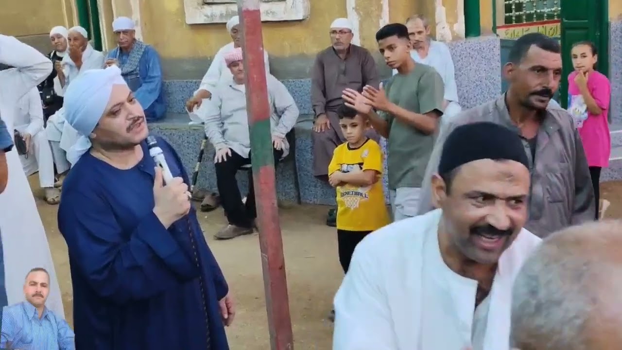 الشيخ صلاح العسكري في مولد سيدي ابراهيم ابوخاطر