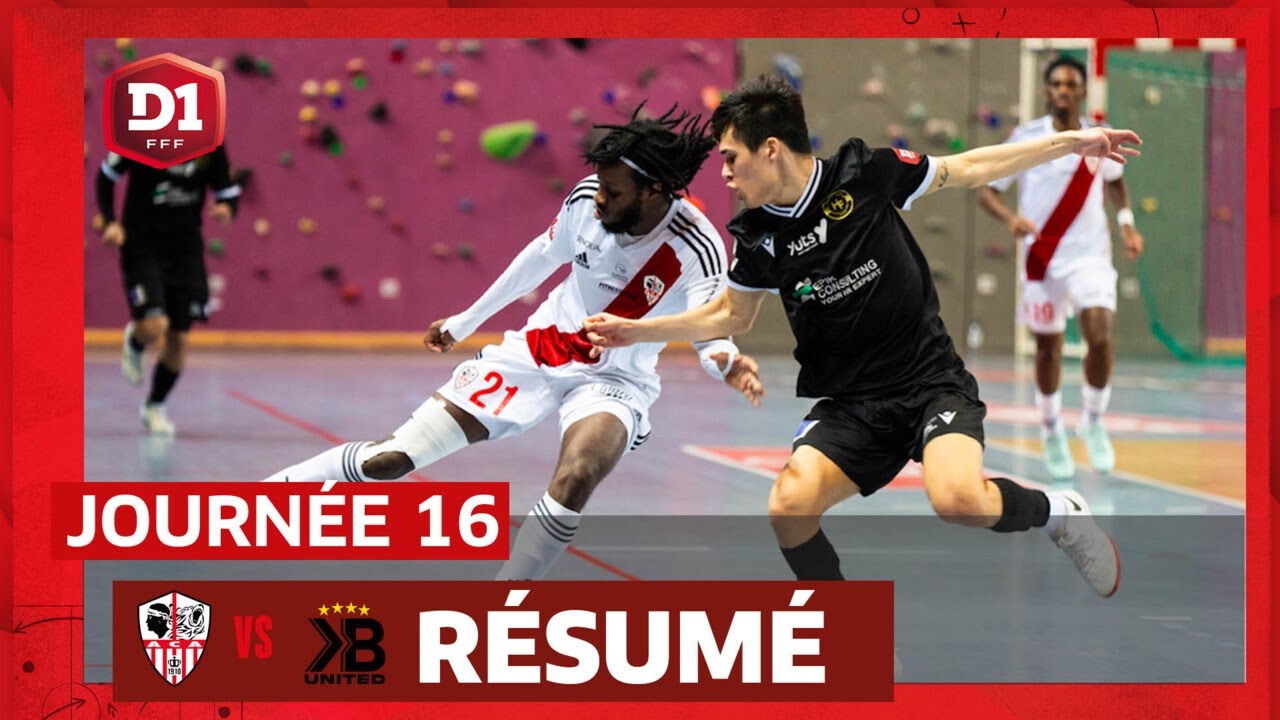 J16 : AC Ajaccio - KB United (2-7)