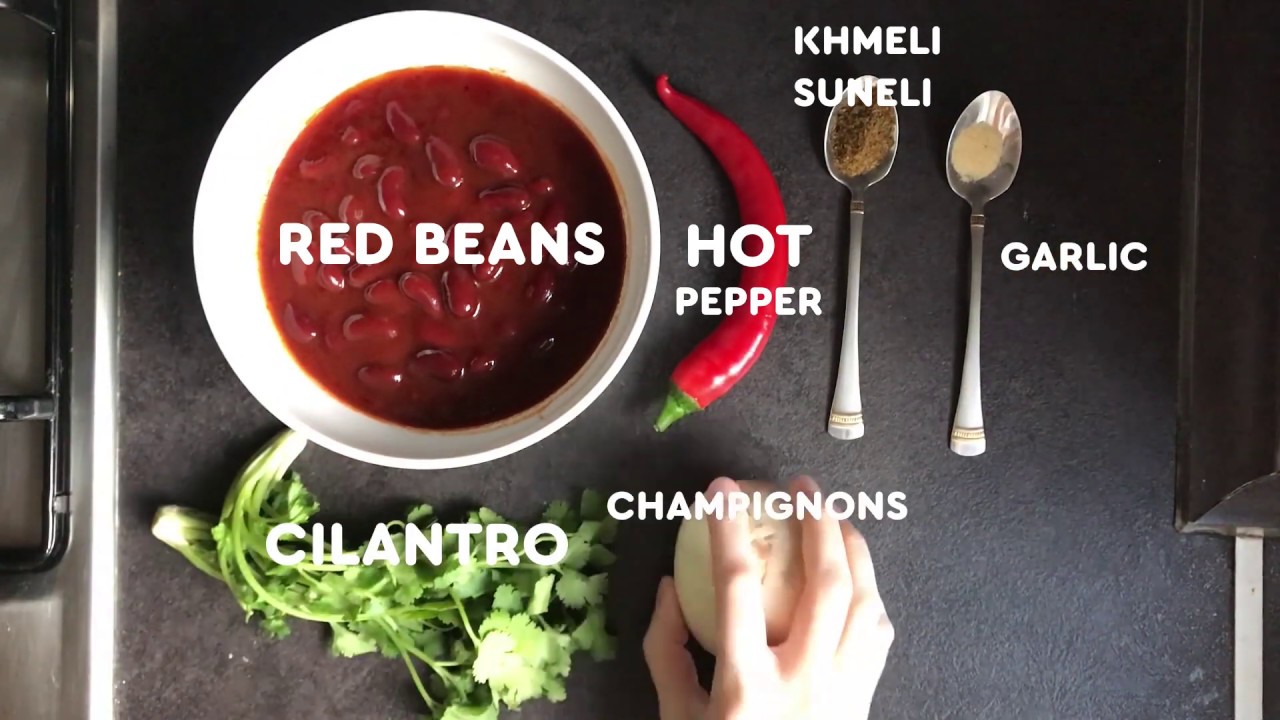 GEORGIAN SPICY LOBIO RECIPE [VEGAN] | #vegansurvive