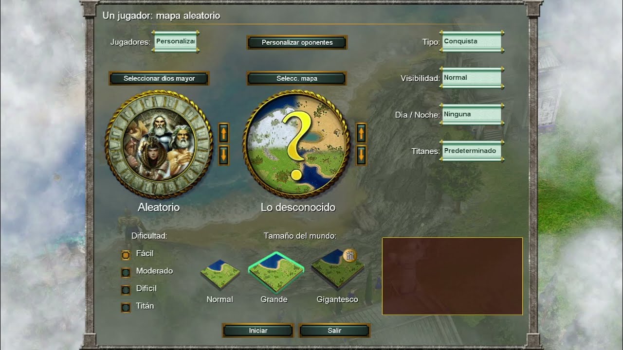 AoMythology Mapa aleatorio Urano vs 7 IA TcT