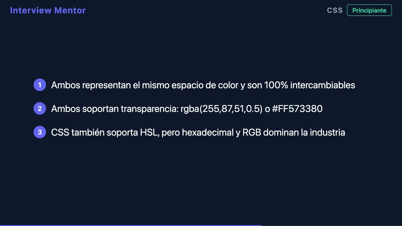 Colores Hexadecimales vs RGB: ¿Cuál es la diferencia? (CSS Explicado)