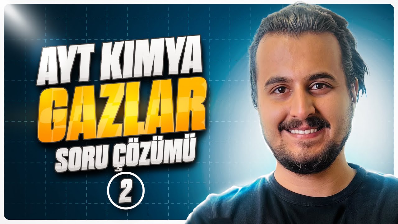 11. Sınıf AYT Kimya | Gazlar Soru Çözümü #2 | 2024 #cHTayfa