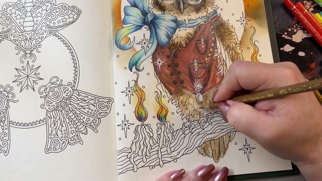 Adult Coloring - Hanna Karlzon Forest Kingdom Part 3