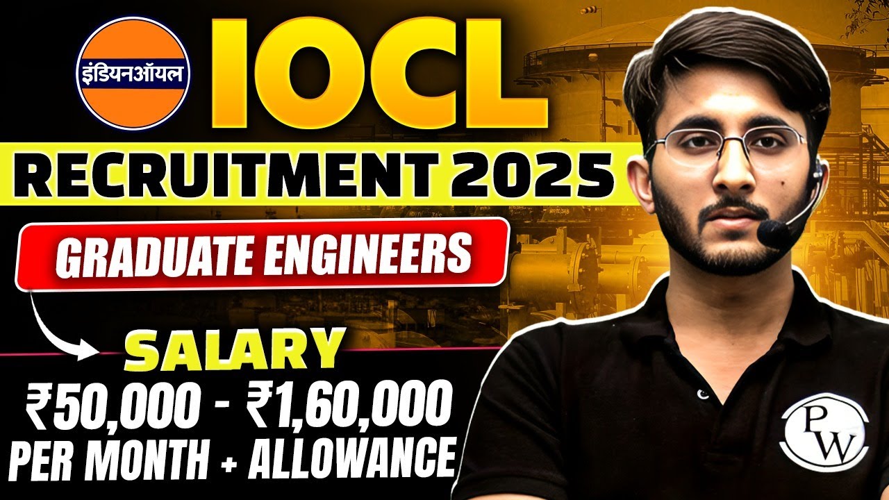 IOCL Recruitment 2025 | Graduate Engineers | With GATE Or Without GATE ? | Notification Out