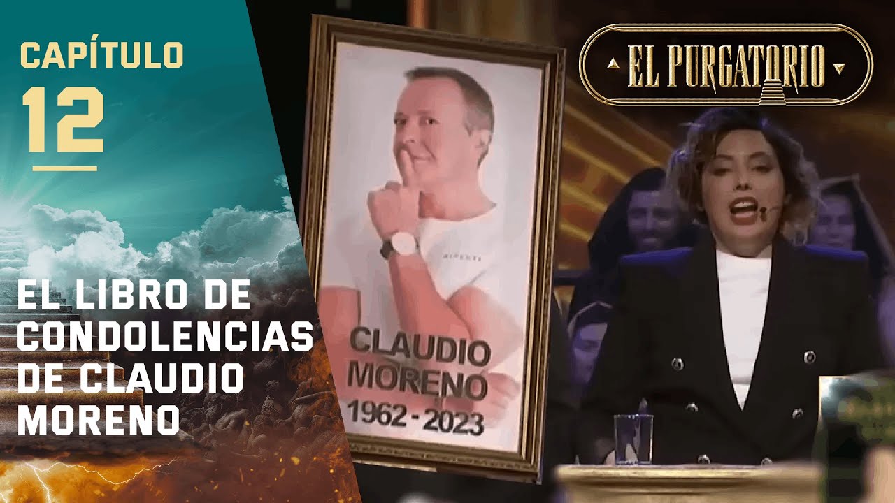 Chiqui Aguayo leyó el libro de condolencias de Claudio Moreno | El Purgatorio | Canal 13
