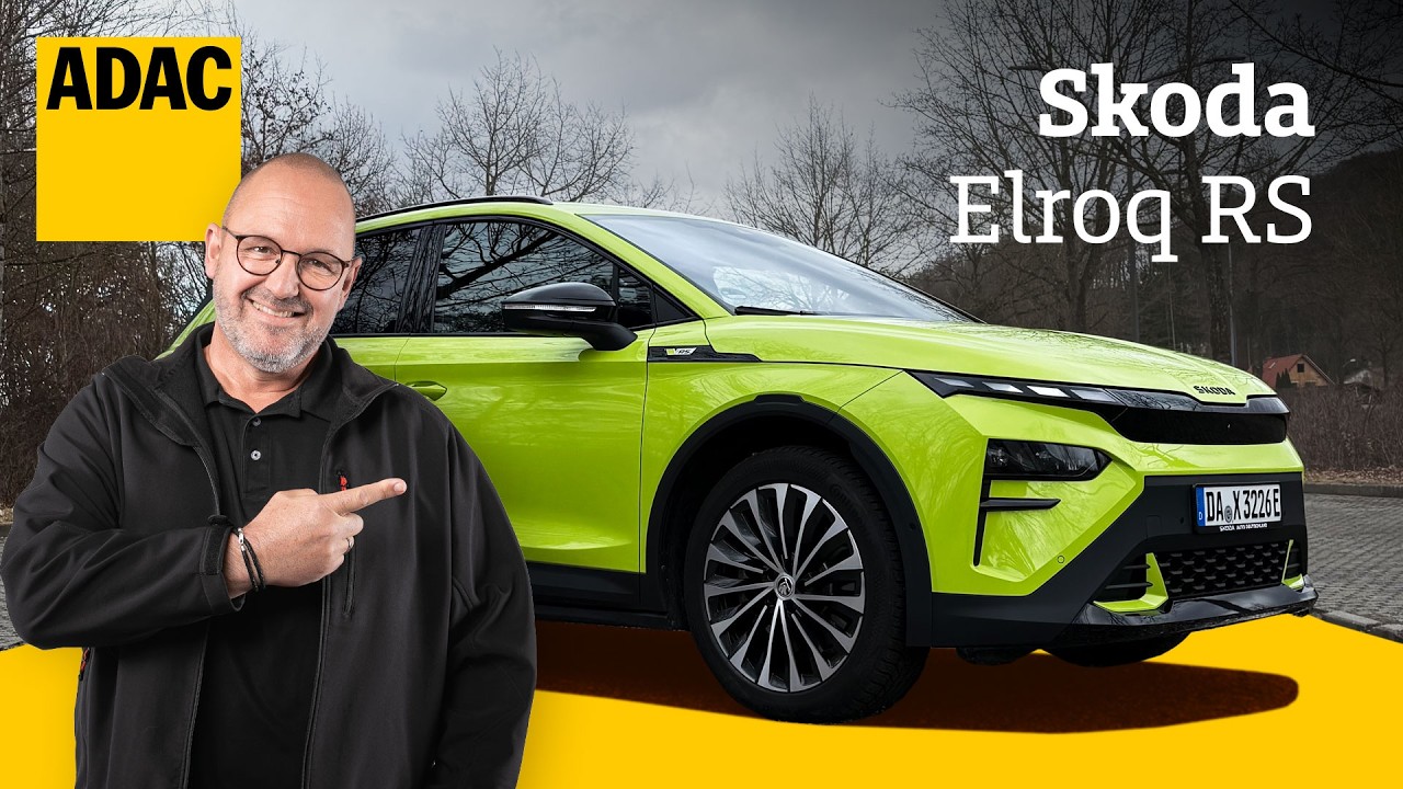 Sportlich, schnell, aber auch gut? Der Skoda Elroq RS im Fahrbericht