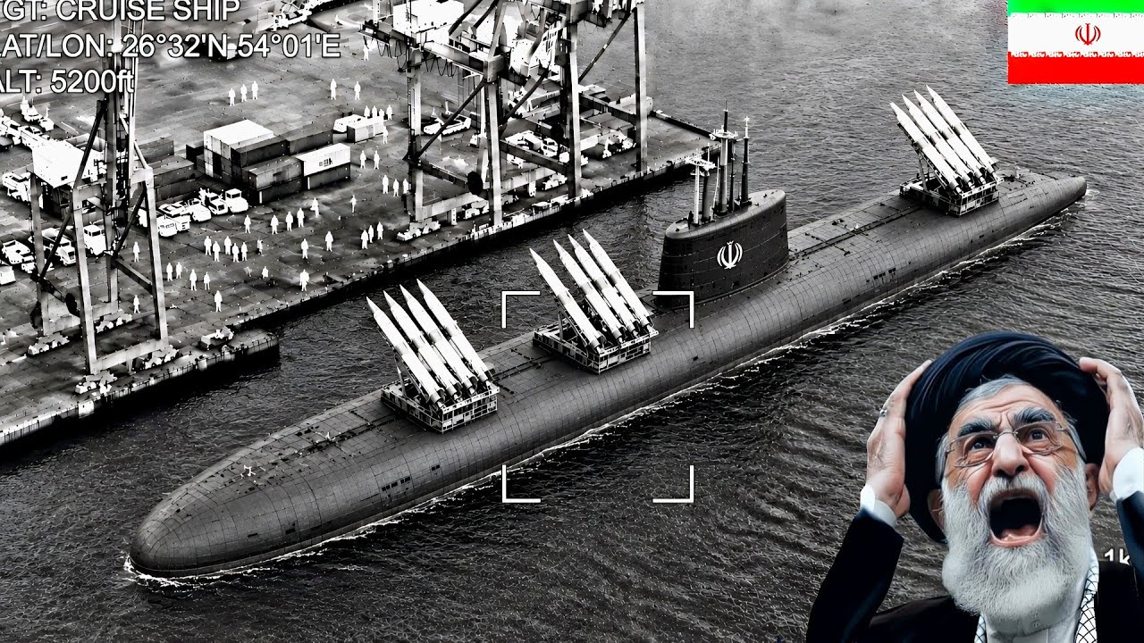 US B-2 Stealth Bomber Destroys Iran's Most Dangerous Stealth Missile Submarine
