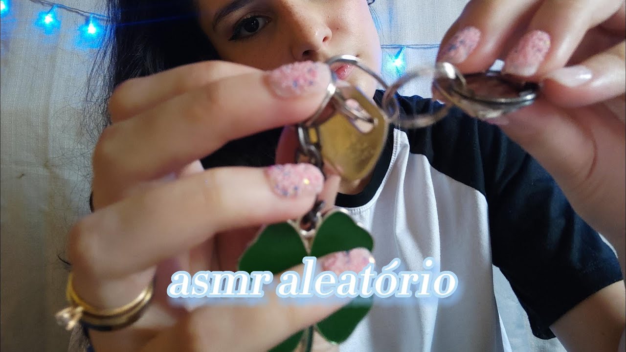 ASMR OBJETOS ALEAT&Oacute;RIOS/ asmr objetos estranhos/ asmr caseirinho/ asmr caseiro