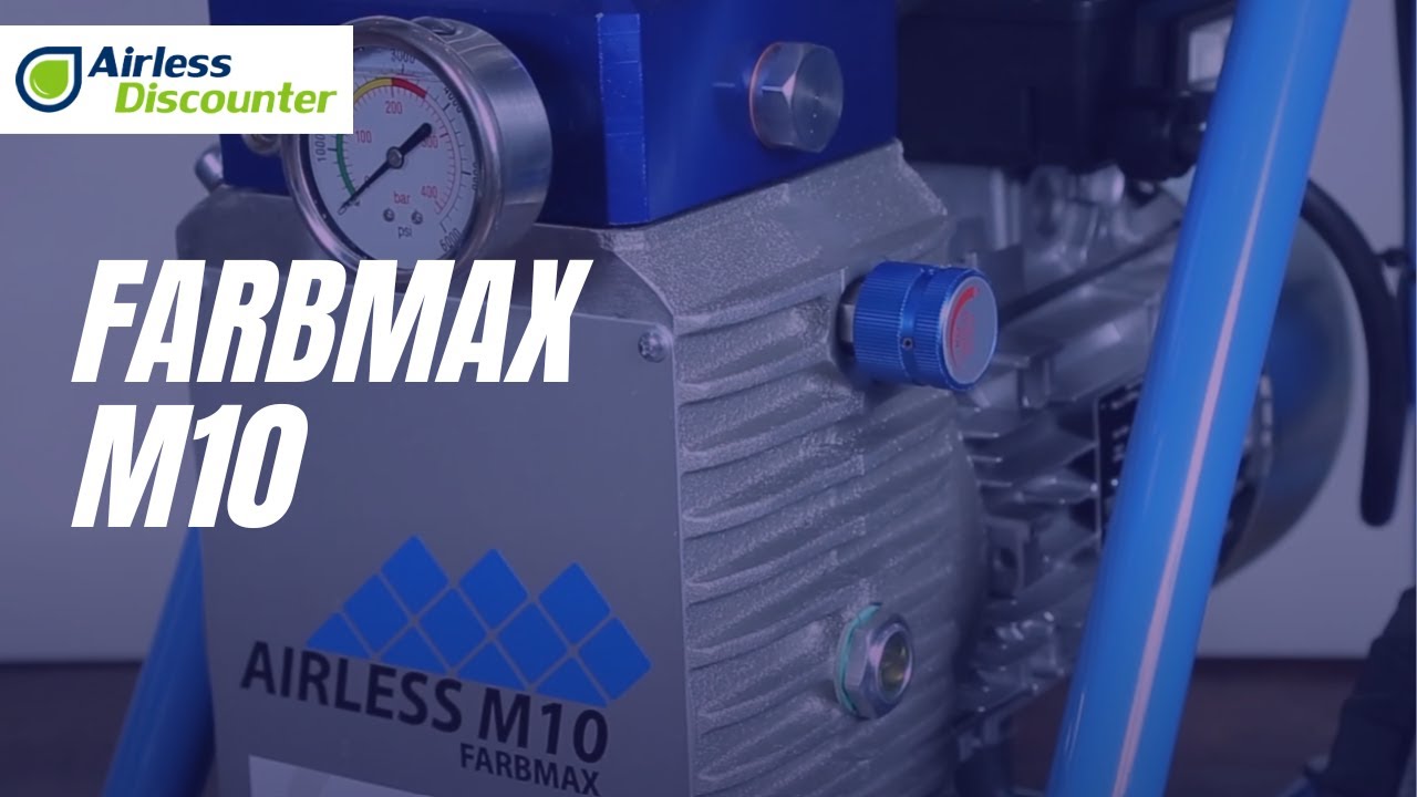 Présentation de la pompe airless Farbmax M10