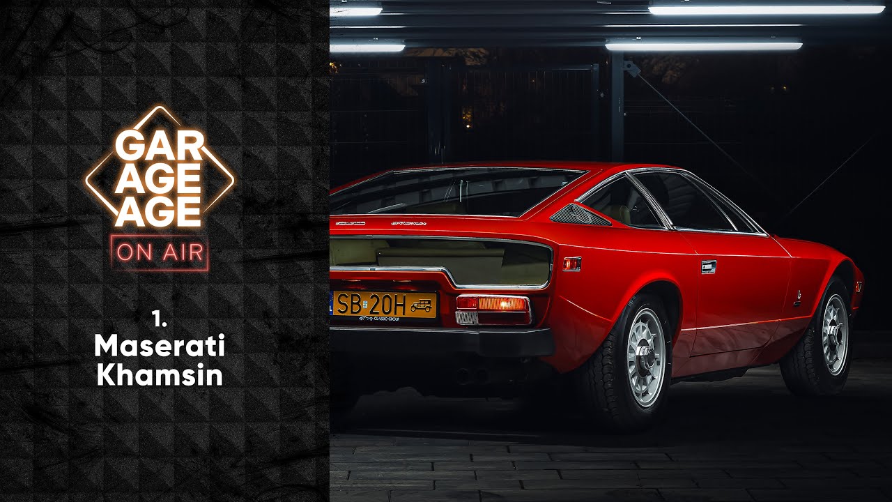 GarageAge On Air: 1.Maserati Khamsin #maserati #khamsin #podcast
