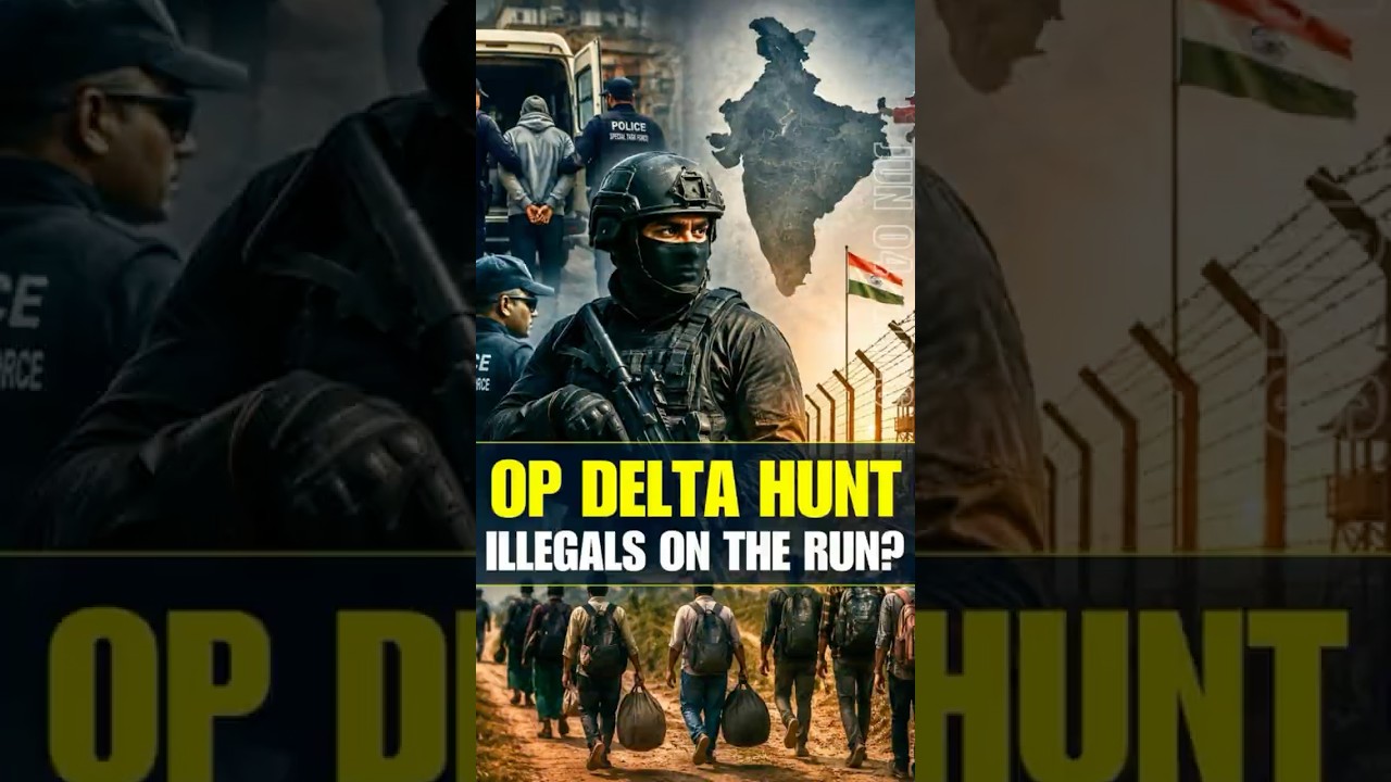 Operation Delta Hunt: The New Crackdown Forcing Illegals to Leave India?