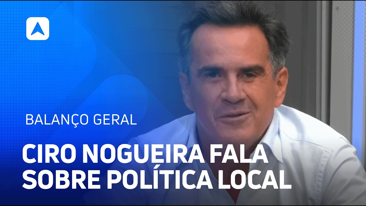 Ciro Nogueira fala sobre política local, eleições e muito mais na TV Antena 10; acompanhe!