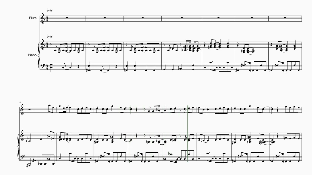 [Love on Top] Flute and Piano Duet Preview