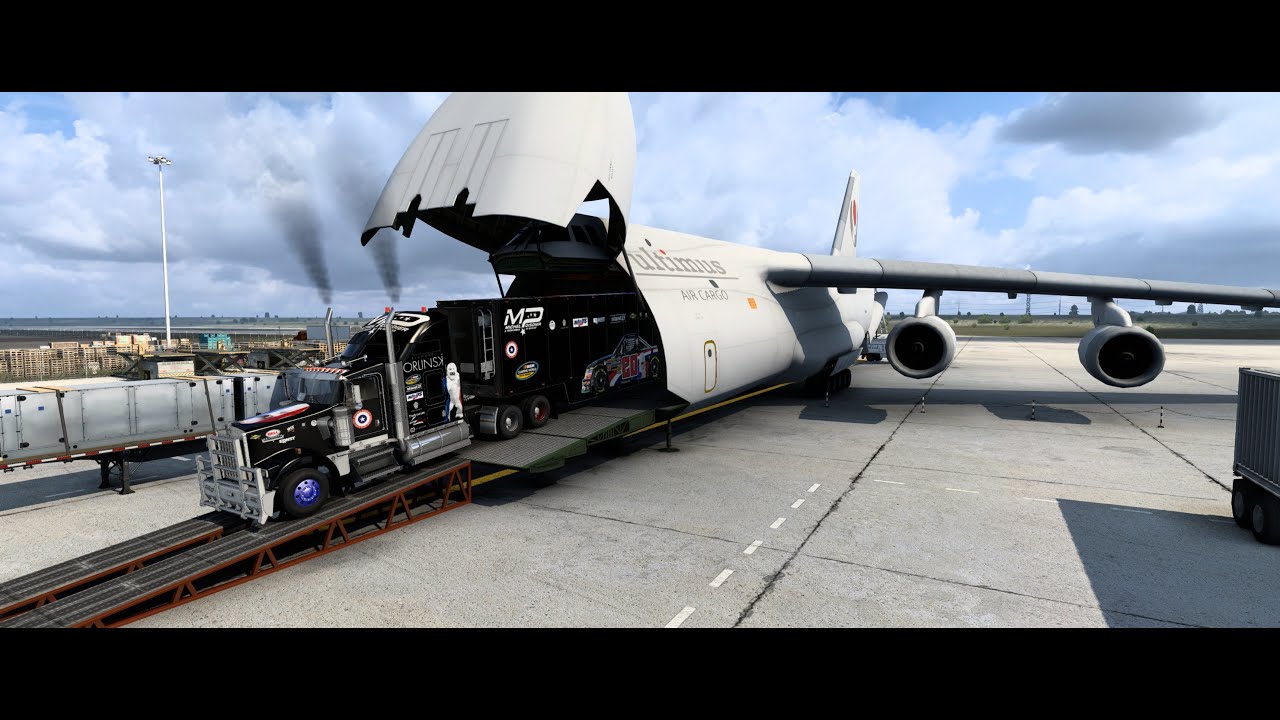HAULER NASCAR CAMPING WORLD LAS VEGAS 2018  SKIN ATS + KENWOOD W900