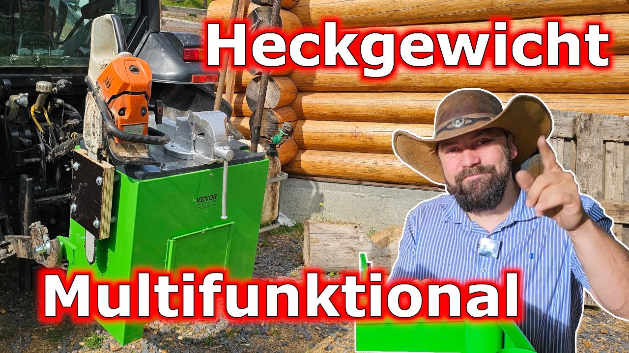 Heckgewicht mit mehr Funktionen