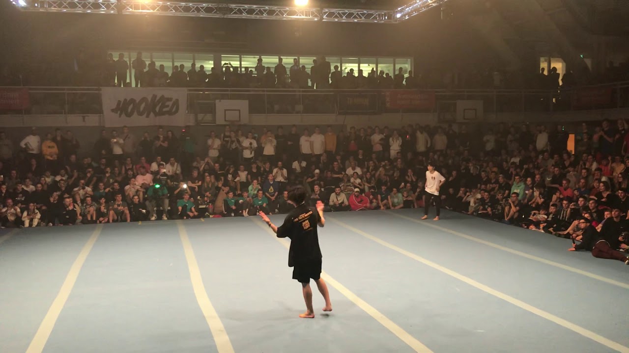 SHOSEI IWAMOTO VS FUJU HONJO (hooked 2019 final)