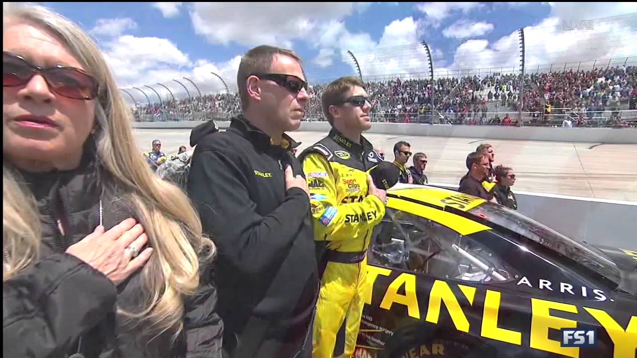 Tom Dixon National Anthem Performance - Dover International Speedway, Sprint Cup Series May 15, 2016