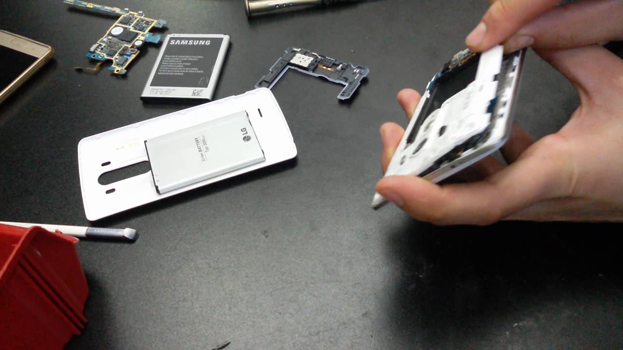 LG D855 G3 disassembly tutorial how to