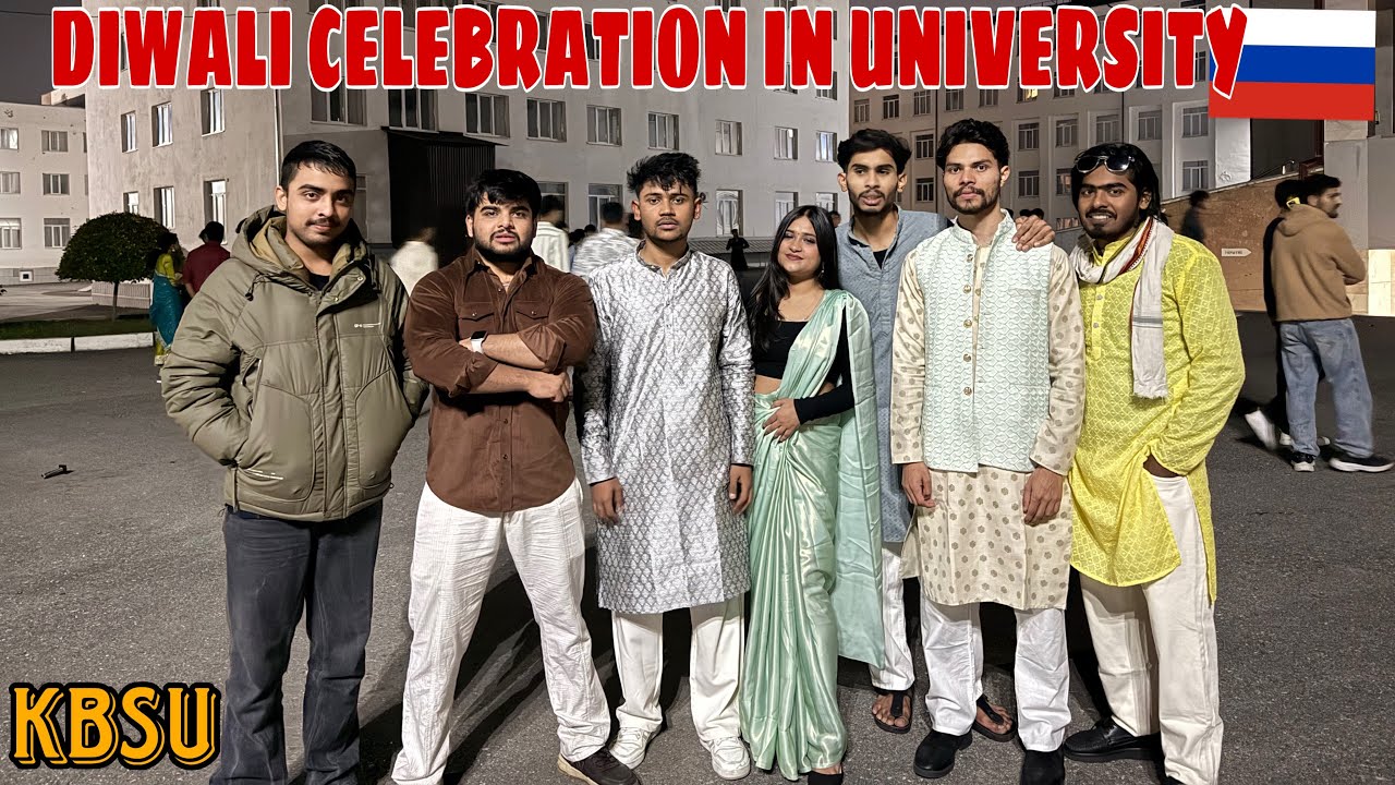 DIWALI CELEBRATION IN MY UNIVERSITY | MBBS IN RUSSIA |