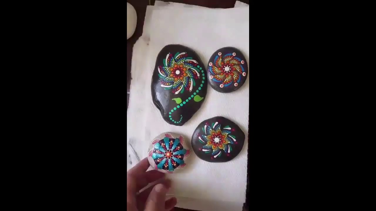 Time lapse Firework - dot art painting by Miranda Pitrone -