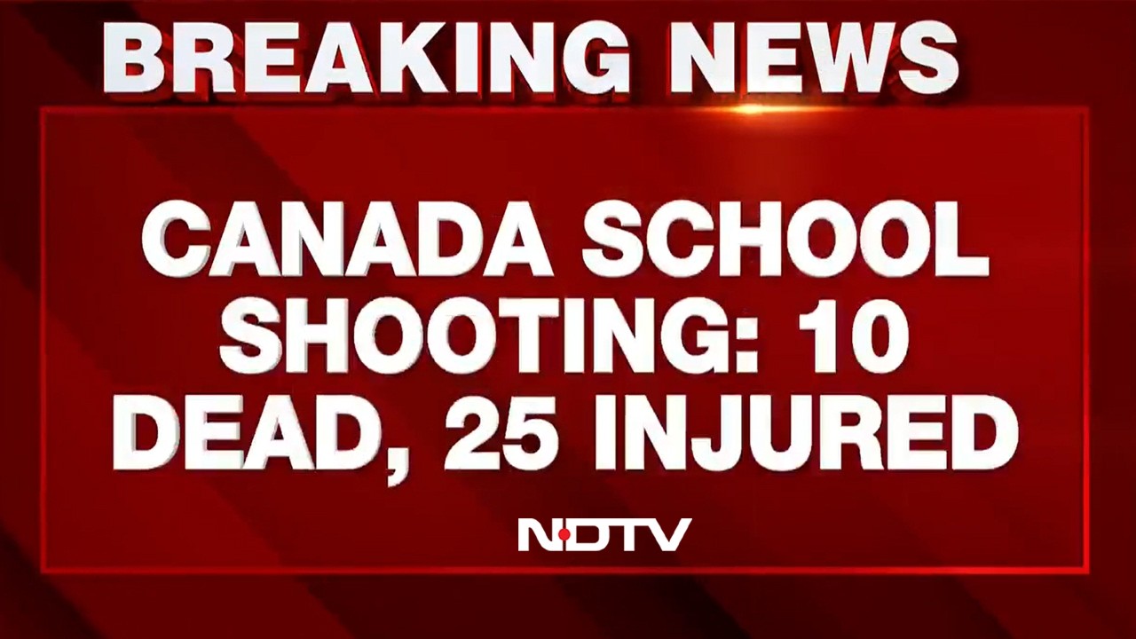 Canada School Shooting | 10, Including Gunman, Killed In Canada School Shooting, Dozens Injured
