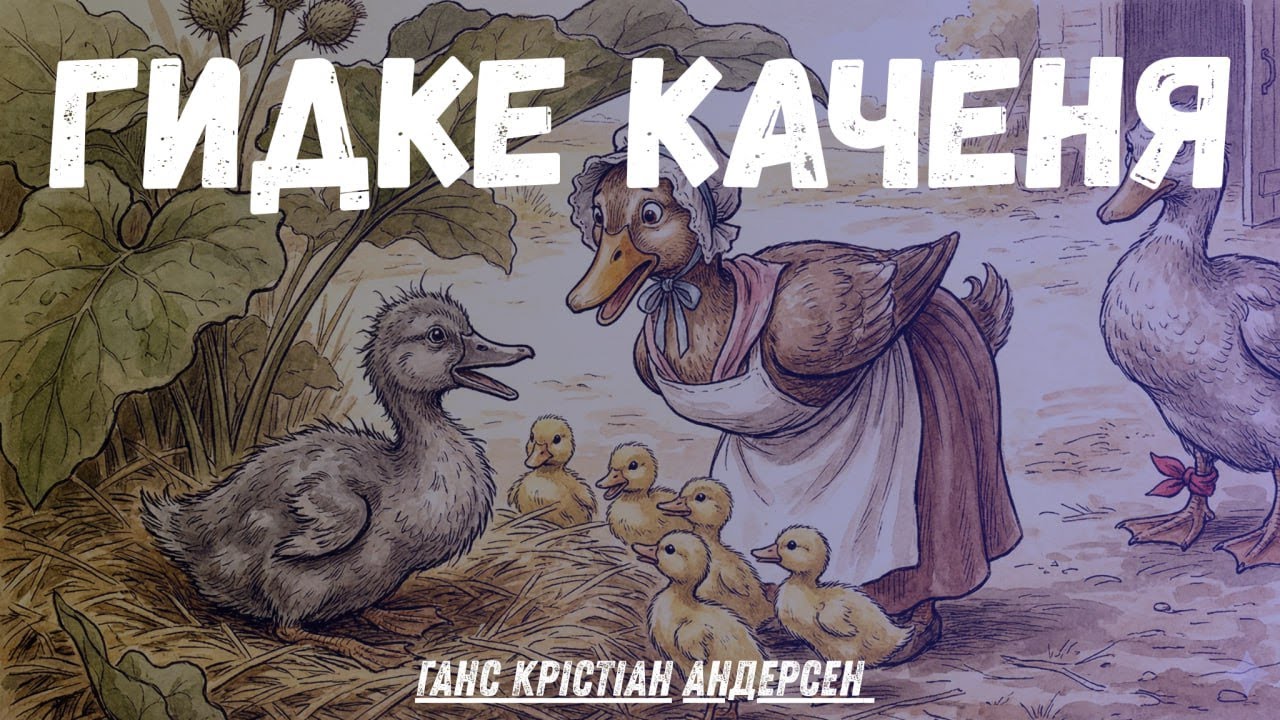 Гидке Каченя/Г.Х.Андерсен/Професійна озвучка/ Казки українською
