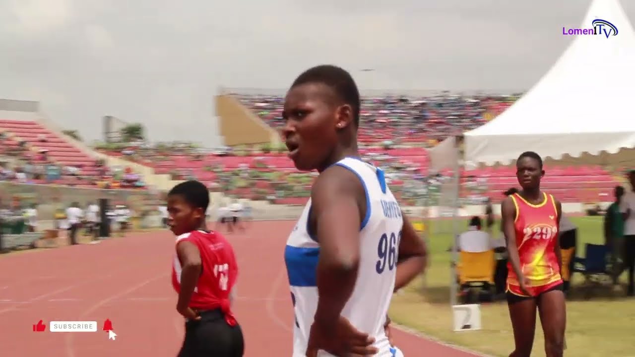 Girls 4x200m final. 1:42.04sec. Zone 2. Ashanti region inter-co 2026..