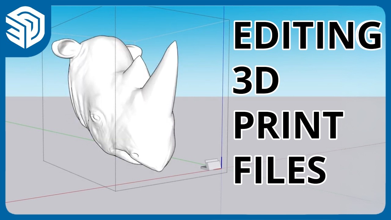 Editing 3D Print Files in SketchUp