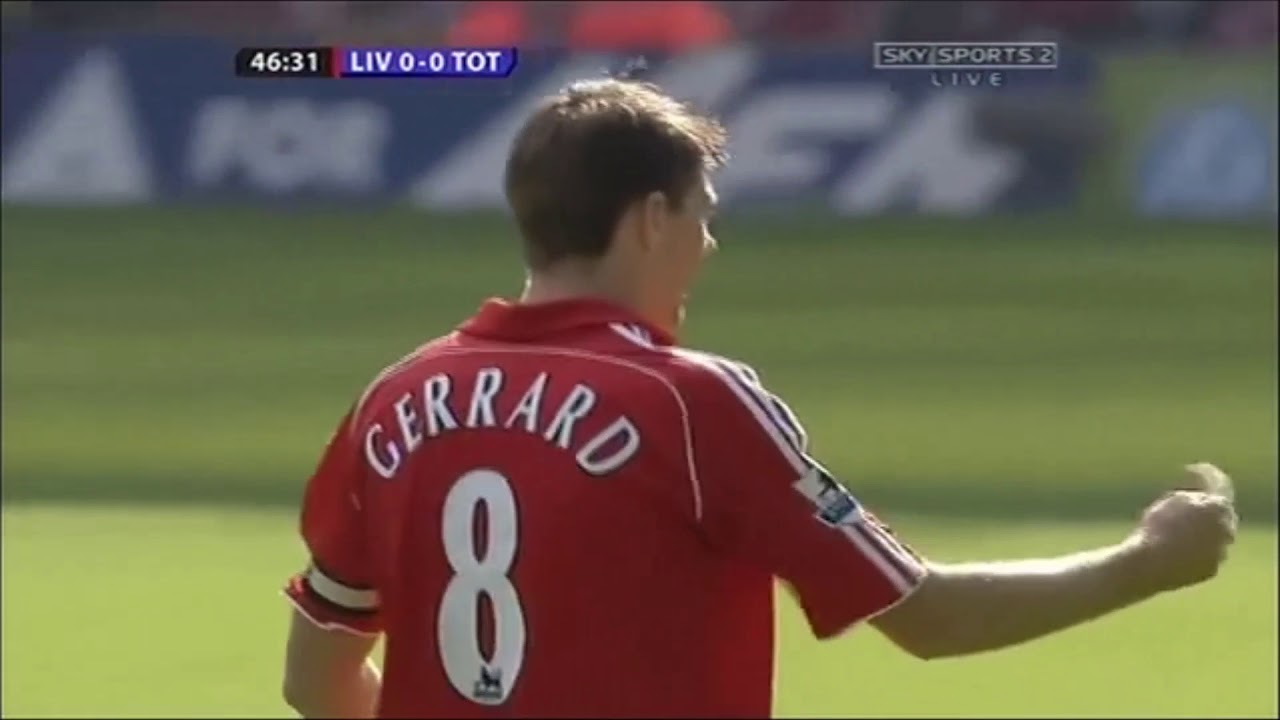 Gerrard vs Tottenham (2006-07 EPL 6R)