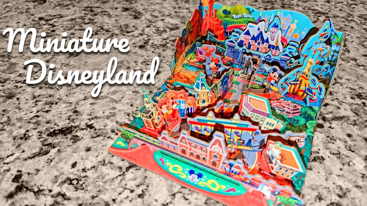 Let's Make a 3D Mini Disneyland! - VLOGMAS 2024: DAY 9