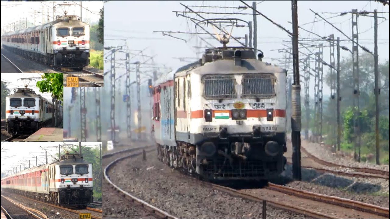[6 in 1] HIGH SPEED Back to back Trains! High Speed Eastern Corridor- HB Chord I Indian Railways