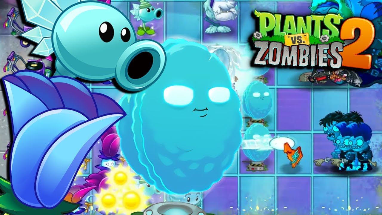 EQUIPO DE PLANTAS AZULES - Plants vs Zombies 2