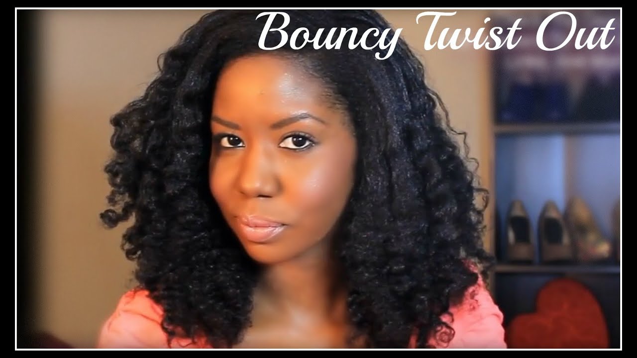 Full and Bouncy Twist out On Natural Hair