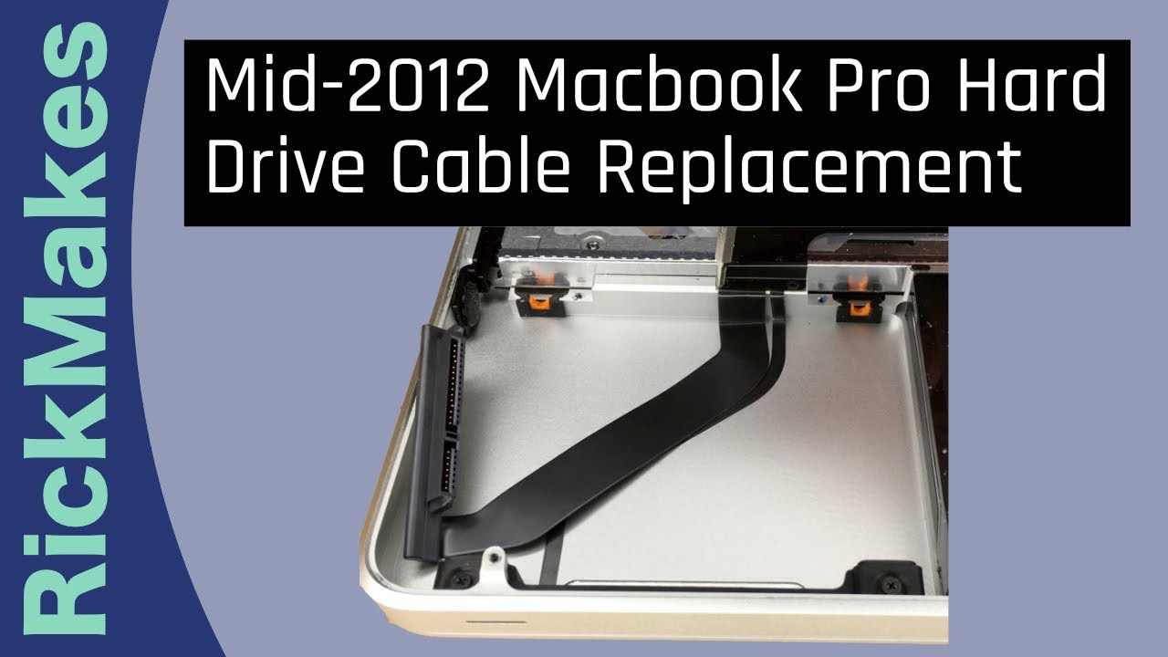 Mid-2012 Macbook Pro Hard Drive Cable Replacement
