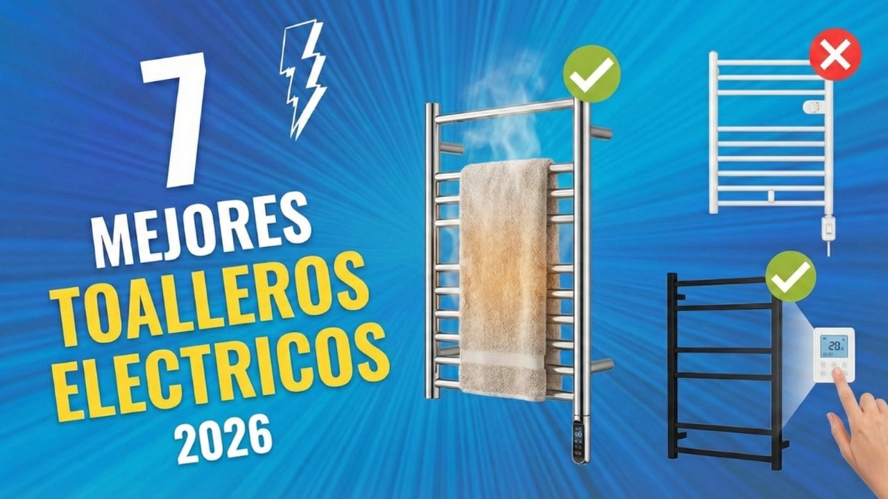 ¡No Compres 🔥 Mejores Toalleros Eléctricos Programables 2026 🚀 Calor y Ahorro!