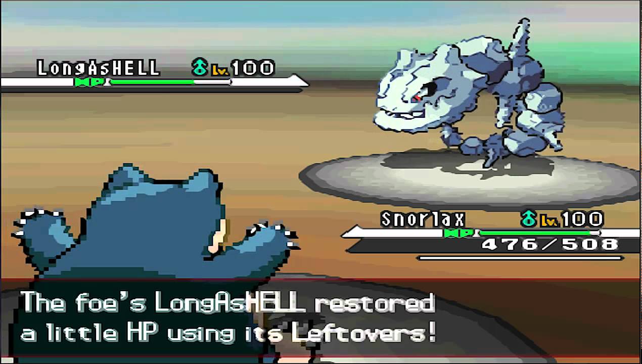 Wifi Match#57 vs Random Smogon User: Really long time?