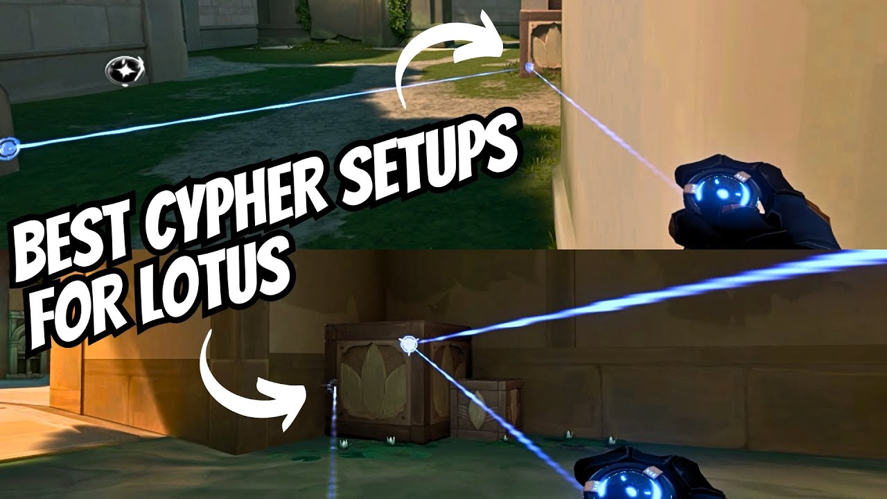 Best Cypher Setups for LOTUS - 2025 (Trip Wires, Oneway Cages, Camera Spots)