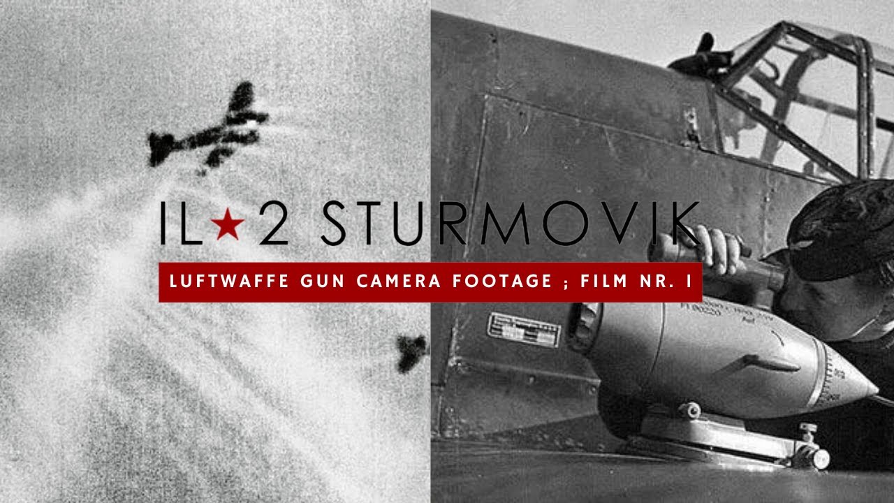 Luftwaffe Dogfight Gun Camera Footage | FW-190 ; Bf-109 | IL-2 Sturmovik: Great Battles | Film Nr. 1
