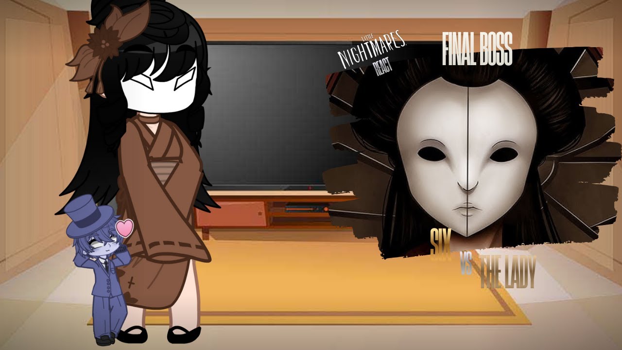 LN React - Little Nightmares  - The Lady Boss fight (LN1)