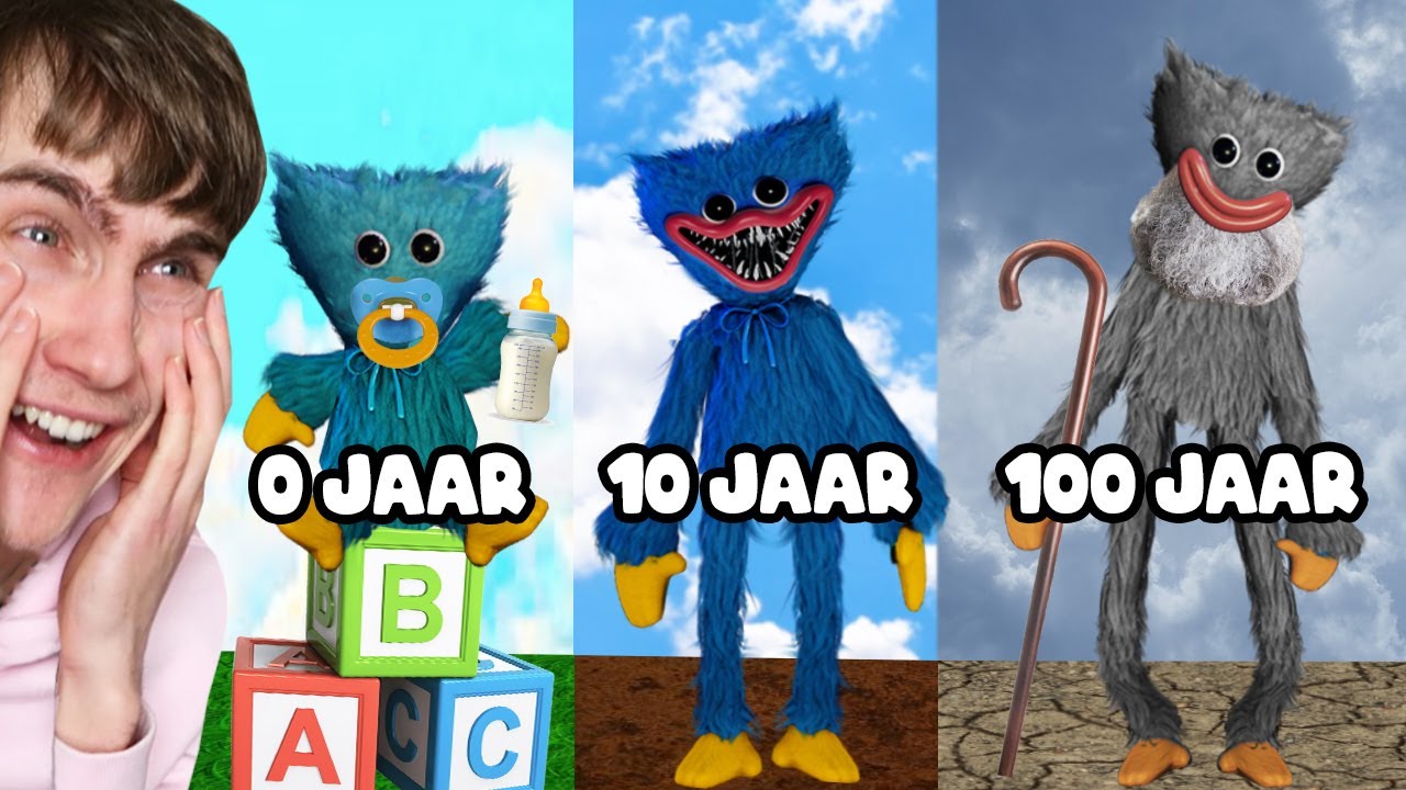 Huggy Wuggy Van 0 Naar 100
