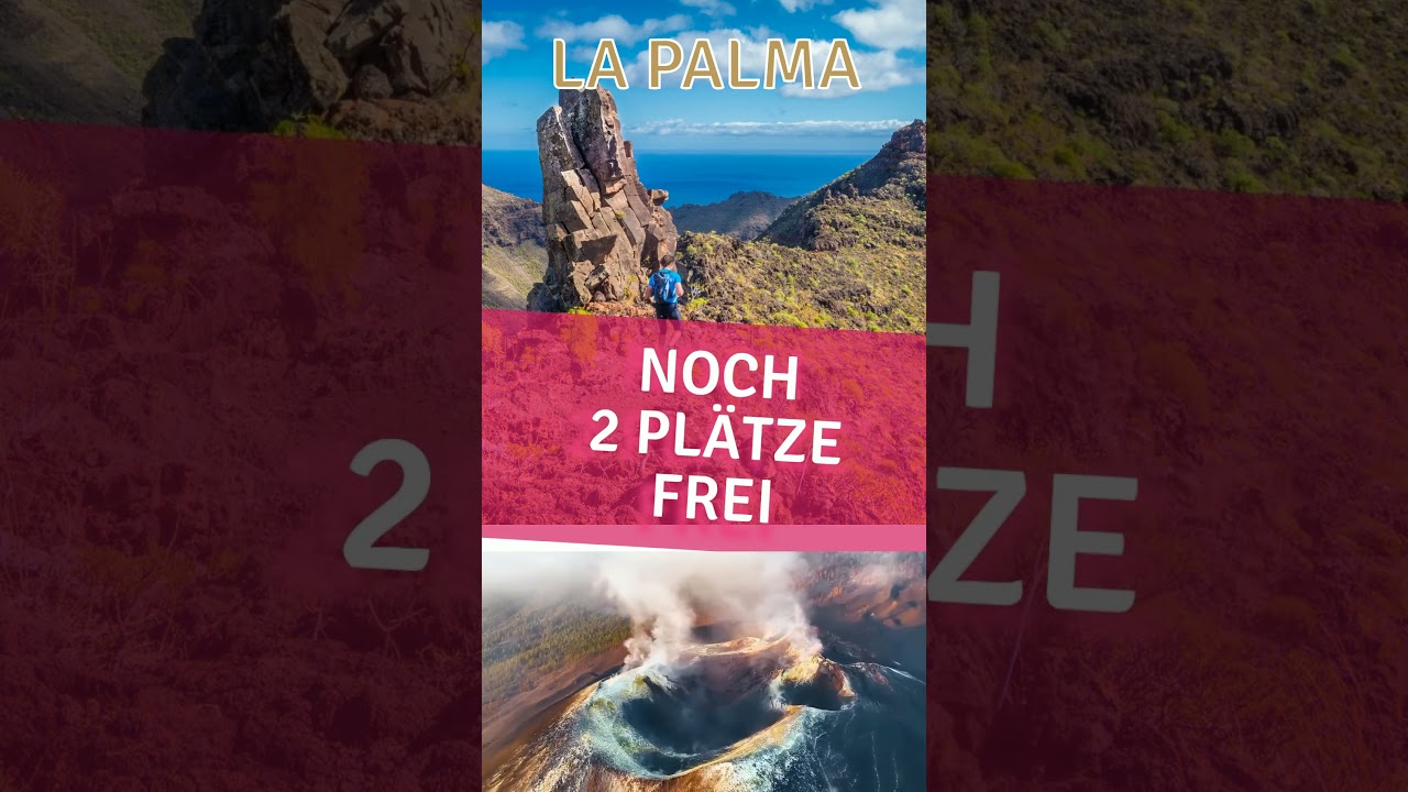 🔥 Nur 2 Pl&auml;tze frei! Gay Gruppenreise La Palma 🌈✈️