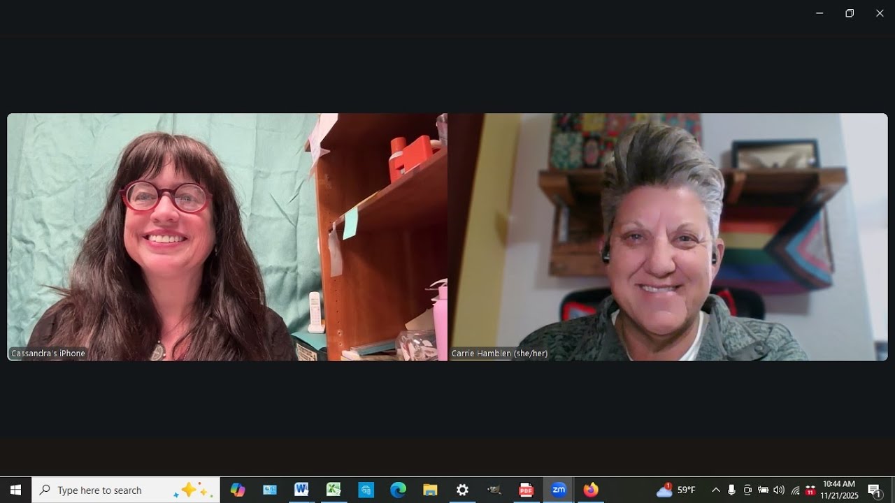 New Zoom Chat with Second Chance Thrift  Store