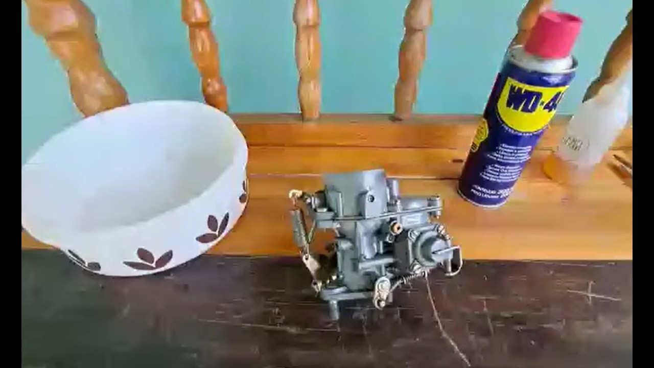 Carburador não injeta gasolina e nem segura a lenta, como resolver