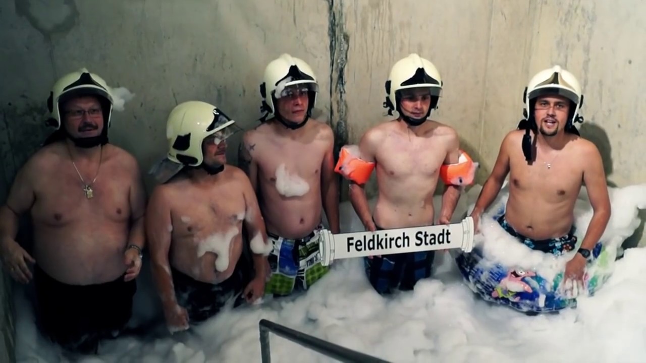 Feuerwehr Feldkirch - Cold Water Challange 2014