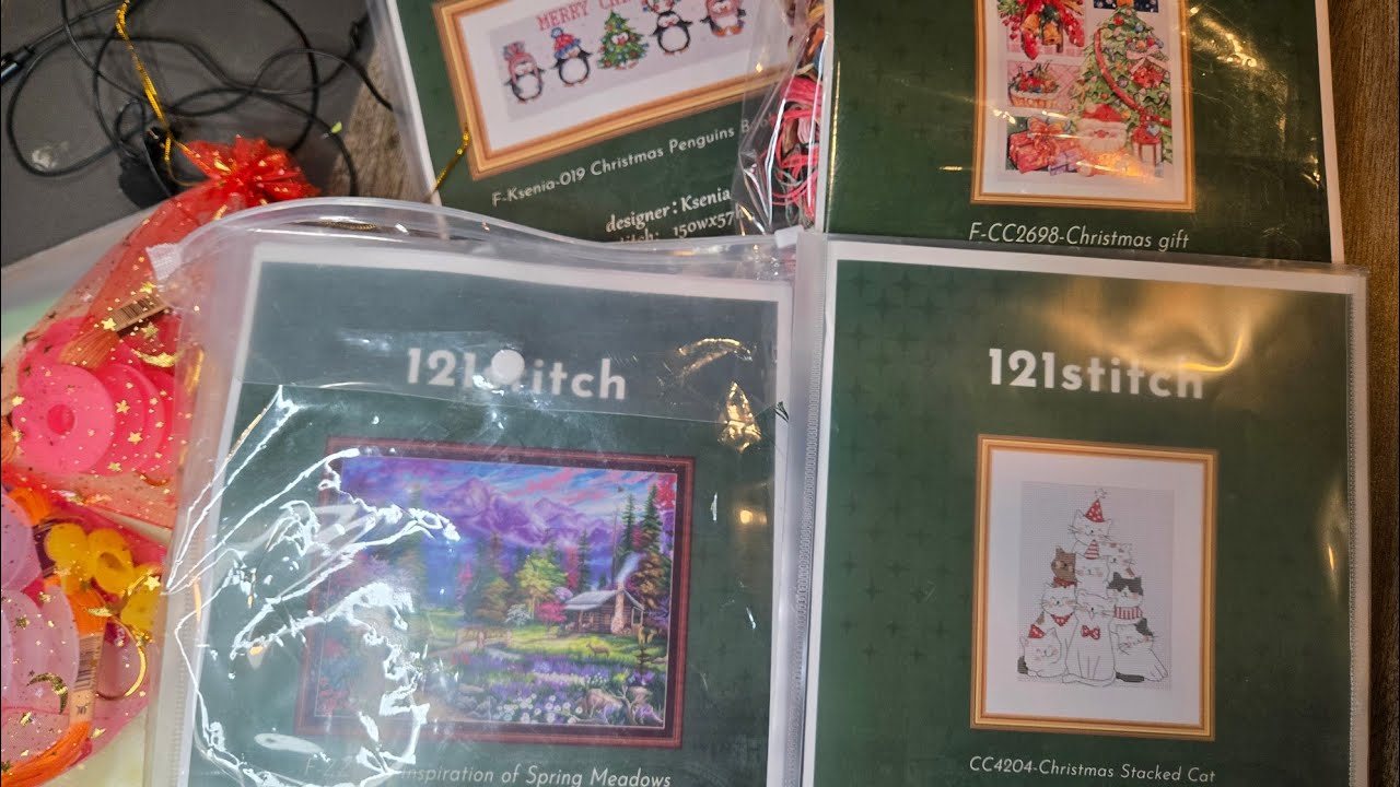 Распаковка набора для вышивания крестиком 5Stitch и личные впечатления.
