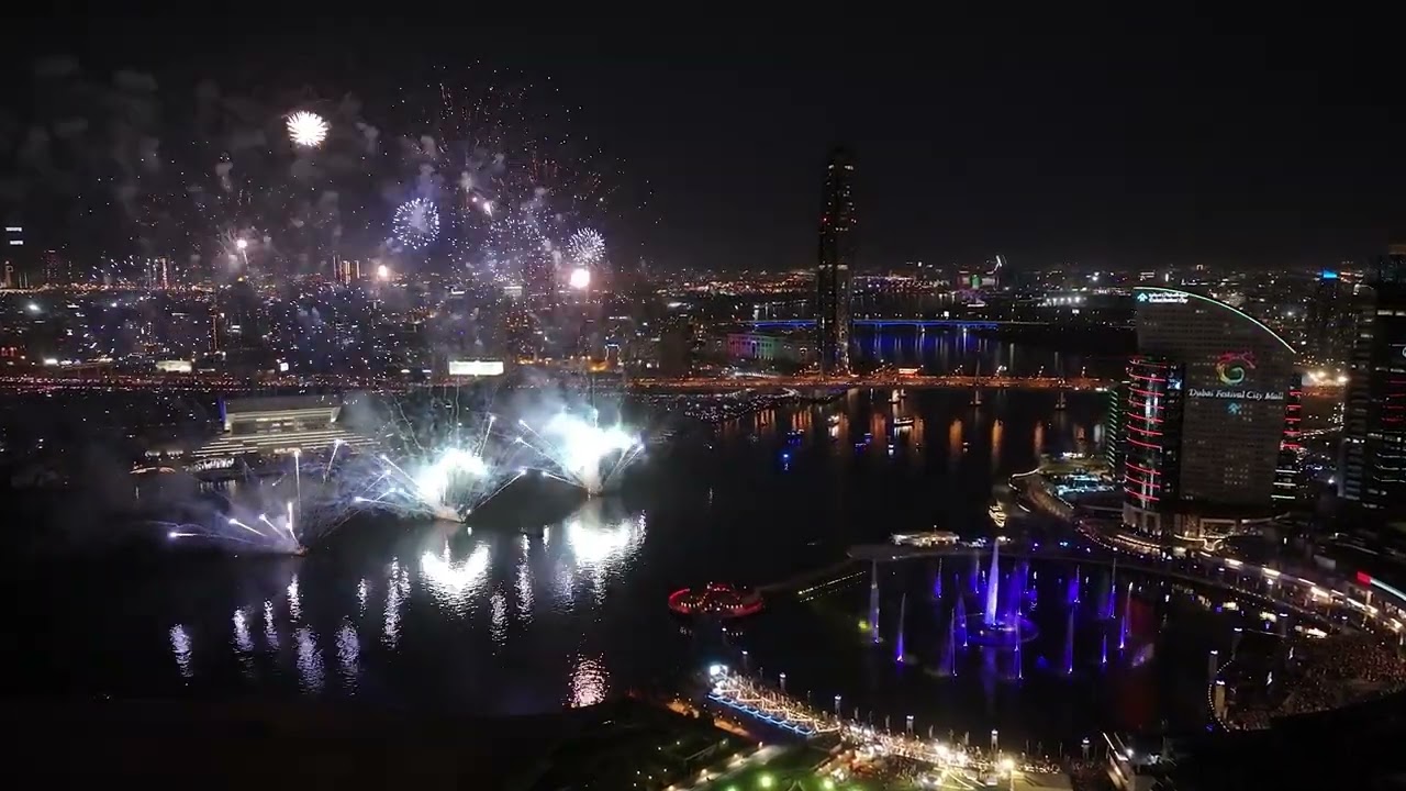 Eid Al Etihad 2024 Fireworks @Dubai Festival City mall