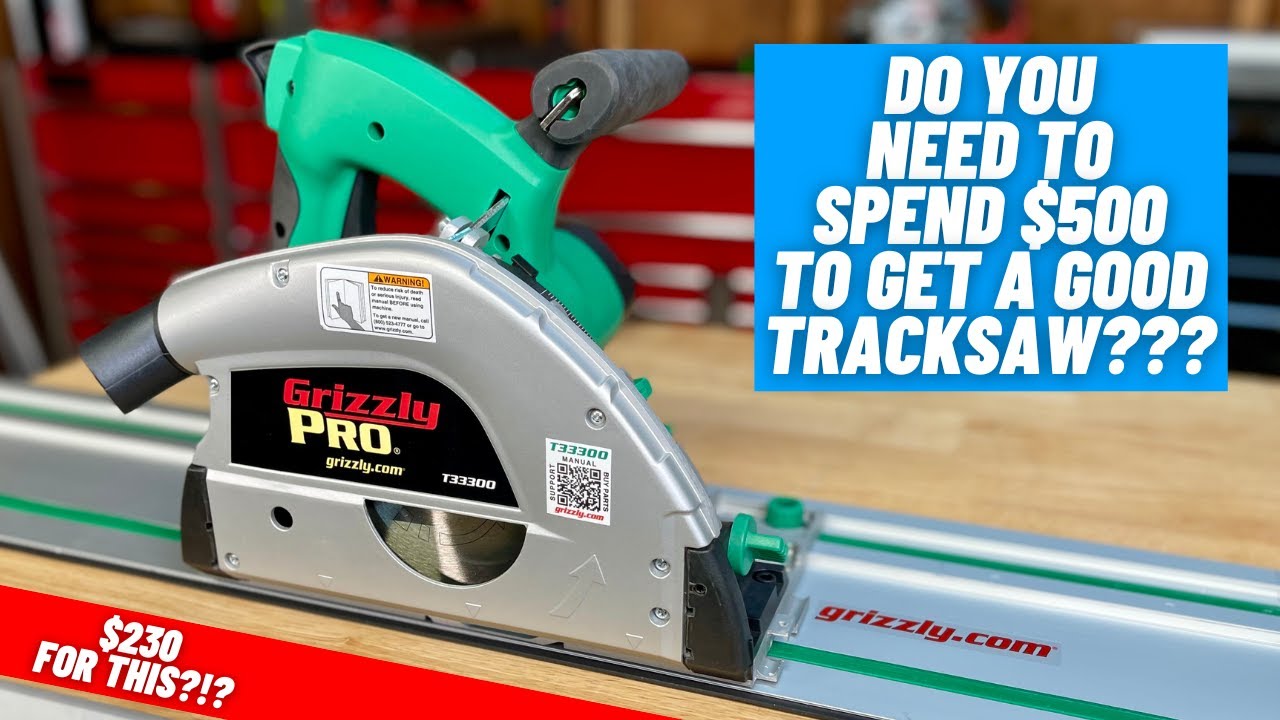 Grizzly Pro ||  Slick Budget Track Saw  ||  Overview and Review