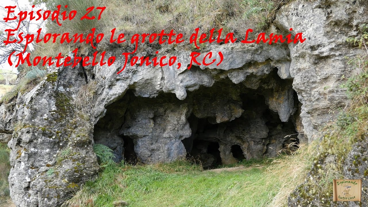 Esplorando le grotte della Lamia (Montebello Jonico, RC) [mini-documentario]