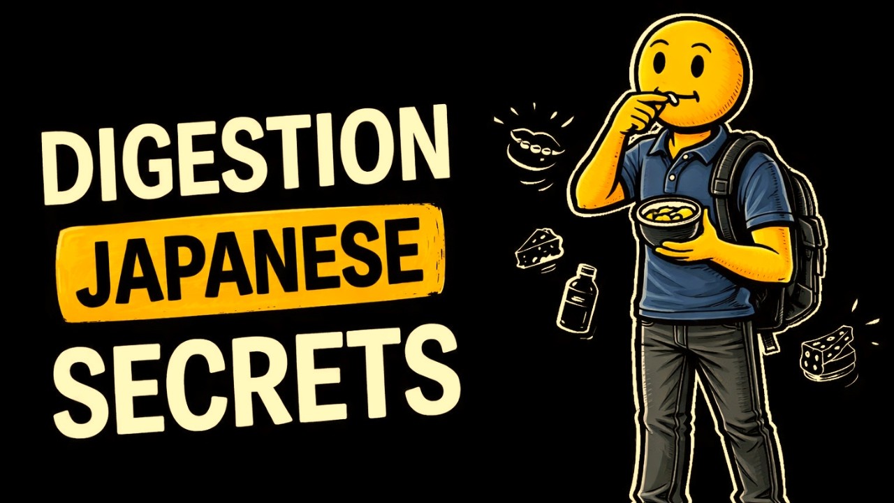 How to Fix Your Digestion Naturally (The Japanese Way) | No Probiotics!